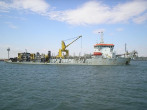 Travaux de remblai hydraulique
