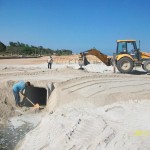 Travaux de préparation de la saison estival