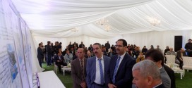 Visite de Ministre de l’équipement, de l’habitat et de l’aménagement du territoire au site du Projet Taparura